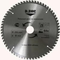 Пильный диск по алюминию D.BOR 190х54тх30/25,4