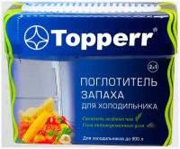 Поглотитель запаха для холодильников Topperr Зеленый чай/Уголь гелевый (3118) (3118)