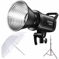 Студийный комплект Godox SL60IIBi KIT41 (+зонт+стойка 200см)