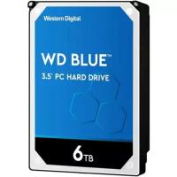 Жесткий диск 3.5" Western Digital WD Blue 6 ТБ, SATA III, 256Mb, 5400rpm CMR (WD60EZAX)