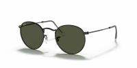 Солнцезащитные очки Ray-Ban RB3447 Round Metal Legend Gold, размер S (Black/Green)