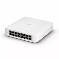 Ubiquiti Коммутатор Ubiquiti UniFi Switch Lite 16 PoE (USW-Lite-16-POE) Ubiquiti PoE-коммутатор, 16х 1G RJ45, раздача 45 Вт |USW-Lite-16-POE-EU| (071163) USW-Lite-16-POE