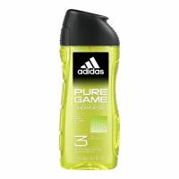 Adidas Гель для душа 3 в 1 для мужчин Pure Game 250 мл (из Финляндии)