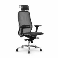 Кресло Samurai S-3.04 MPES (Черный плюс) офисное, компьютерное