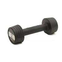 Обрезиненные гантели Reebok Dumbbell 2 кг, пара, серый