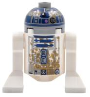 Минифигурка Lego Star Wars Astromech Droid, R2-D2, Dirt Stains on Front sw0908