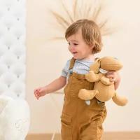 Игрушка мягкая Nattou Soft toy CHARLIE Собачка caramel 388009