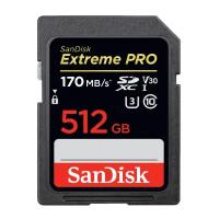 Карта памяти SanDisk Extreme Pro SDXC UHS-I Class 3 V30 170/90 MB/s 512GB SDSDXXY-512G-GN4IN