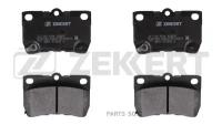 ZEKKERT BS-1224 Колодки торм. диск. задн. Lexus GS 300 430 (_S19_) 05- GS 450h 460 (_S19_) 06- IS C 250 (GSE2_) 09