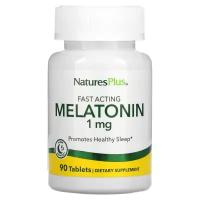 NaturesPlus Melatonin (Мелатонин быстрого действия) 1 мг 90 таблеток