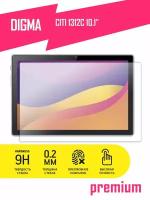 Защитное стекло на планшет Digma CITI 1312C 10.1", Дигма сити 1312С гибридное (гибкое стекло), AKSPro