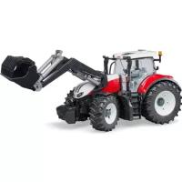 Масштабная модель Bruder 03-181 Трактор Steyr 6300 Terrus CVT c погрузчиком