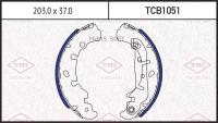 TATSUMI TCB1051 Колодки тормозные TATSUMI TCB1051 FORD Fiesta/Fusion 95->MAZDA 121 96->