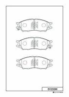 D1233M 01 Y01 1233M колодки дисковые п Nissan Sunny B15 98 gt Almera Classic 06 gt