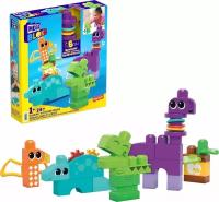 Конструктор Mega Bloks Squeak n Chomp Dinos HKN43