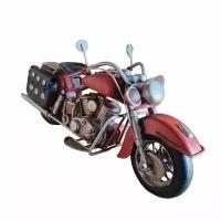 Декоративная модель мотоцикла "Harley Davidson", красный