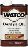 WATCO Danish Oil (Ватко) Морилка/"Датское оригинальное" защитное тонирующее масло цв. светлый орех 0,473 л