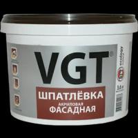 VGT ВГТ Шпатлёвка Фасадная водостойкая 3,6кг