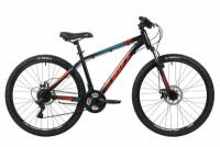 Велосипед Foxx Caiman 26" (2024) (Велосипед FOXX 26" CAIMAN черный,сталь, размер 18")