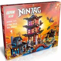 Конструктор Lepin R8038 Ниндзяго Храм Аэроджитцу 2150 деталей