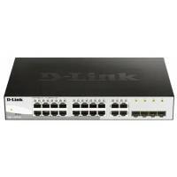 D-Link DGS-1210-20/F2A Настраиваемый L2 коммутатор с 16 портами 10/100/1000Base-T и 4 комбо-портами 100/1000Base-T/SFP