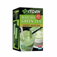 Порошковый зеленый чай Матча MATCHA GREEN TEA SWEET POWDER 10 пакетов*12 гр