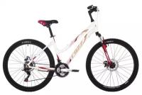 Велосипед 26 Foxx LATINA D (DISK) (18-ск.) Белый (рама 17) WH4