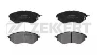 ZEKKERT BS-1241 Колодки тормозные Subaru Forester (SJ) 12-, Legacy 03-, Outback III-V 03- передние Zekkert