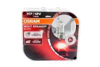 Набор ламп 12Vx55W H7+100% OSRAM NIGHT BREAKER SILVER 2 шт комплект O-64210 NBS2 EURO