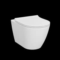 Подвесной безободковый SmoothFlush унитаз Sanibelle 7551B003-0075 VitrA