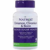 Cinnamon Chromium & Biotin Natrol (без вкуса)