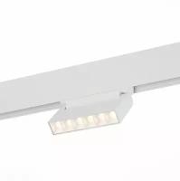 ST Luce ST364.536.06 Магнитный трековый светильник белый LED 1*6W 3000K 532Lm Ra>80 36° IP20 L120xW22xH108 48V ST364.536.06