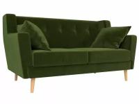 Прямой диван Брайтон 2, Микровельвет, Модель 108924