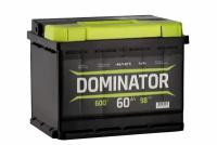 Аккумулятор Dominator 60 a/h, 600А, прямая полярность