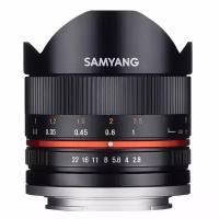 Samyang 8mm f/2.8 ED AS UMC Fish-eye II Sony E Black №F314H0607, New Demo