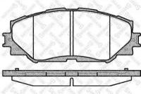 Колодки тормозные дисковые передние для Тойота Матрикс 2008-2014 год выпуска (Toyota Matrix) STELLOX 001 089B-SX