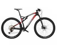 Велосипед Wilier 110FX SHIMANO XT, FOX 32 SC CROSSMAX Черный/красный (2023) S, Черный/красный