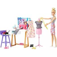 Набор игровой Barbie Студия модного дизайна HDY90