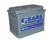 Аккумулятор автомобильный Bars Premium 60Ач R+ EN600A 242x175x190 B13