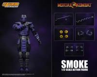 Фигурка Киборг Смоук - Мортал Комбат 3. Cyber Smoke - Mortal Kombat 3. Storm Collectibles