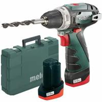 Аккумуляторная дрель-шуруповёрт Metabo PowerMaxx BS Basic 600080500