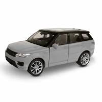 Машинка WELLY LAND ROVER RANGE ROVER SPORT Серый / модель машины 1:38 с пружинным механизмом