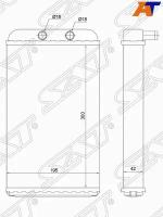 Радиатор отопителя для Фиат Дукато 244 2002-2006 год выпуска (Fiat Ducato 244) SAT ST-PG94-395-0