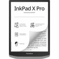 Книга электронная PocketBook Ink Pad X Pro Mist Grey [10,3" E-Ink Carta 1872×1404, Android, сенсорный, подсветка, 32Gb, WiFi) (PB1040D-M-WW)