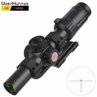 Оптический прицел WESTHUNTER HD 1-6x24IR сетка копытце 2я плоскость