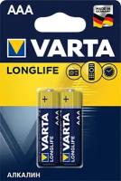 Батарейка Varta LR03 Longlife 2BL AAA