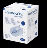 Повязка Cosmopor I.V. Transparent/Космопор I.V. Трансперент пластырного типа для фиксации канюль стерильная 9 х 7 см 100 шт