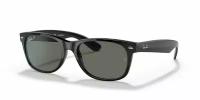 Солнцезащитные очки Ray-Ban RB2132 New Wayfarer Classic, размер XL (Black/Green Polarised)