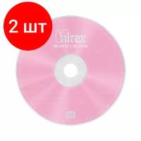 Комплект 2 штук, Носители информации DVD+RW, 4x, Mirex, Slim/1, UL130022A4S