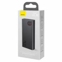 Power Bank Baseus Adaman Metal Digital Display Quick Charge 20000mAh 22.5W (2021 Edition) - Black (PPAD070101)